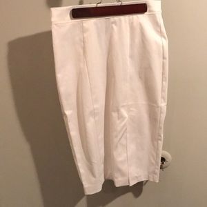White Pencil Skirt